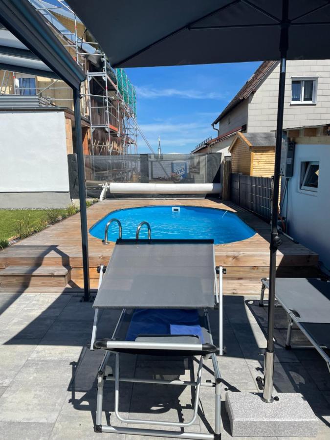 #1 Modernes Zimmer Mit Pool Und Garten Memmingen Exterior photo